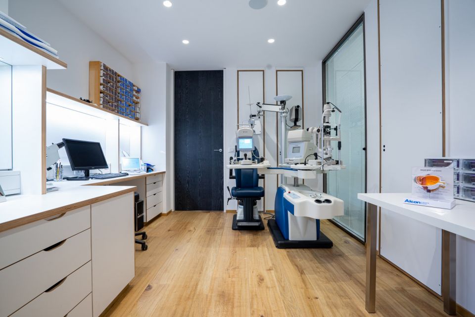 Optometry office in Corvara Image: optometry office